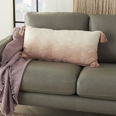 Mina Victory Life Styles Ombre Tassels Throw Pillow
