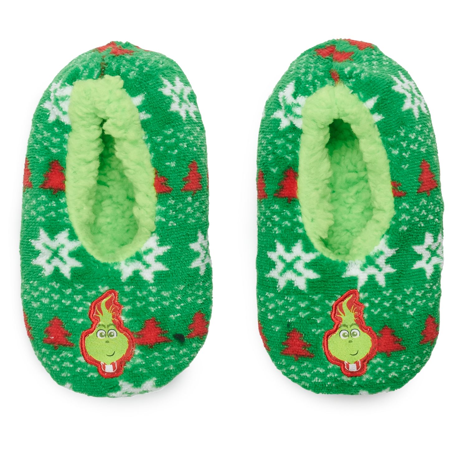 boys grinch slippers