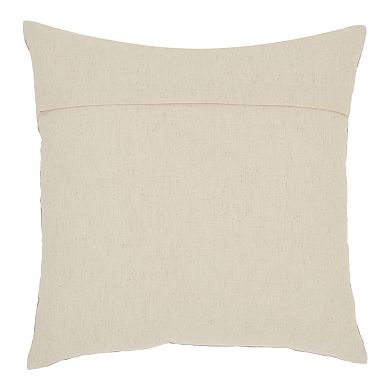 Mina Victory Royal Palm Wildflower Bouquet Throw Pillow