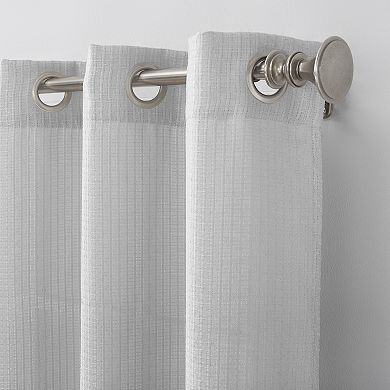 The Big One® 2-pack Raiden Solid Grommet Window Curtain Set