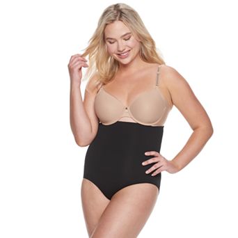 Plus Size RED HOT by SPANX® Women's Ultra-Firm Control Shapewear Flat Out Flawless High-Waist Brief FS4115