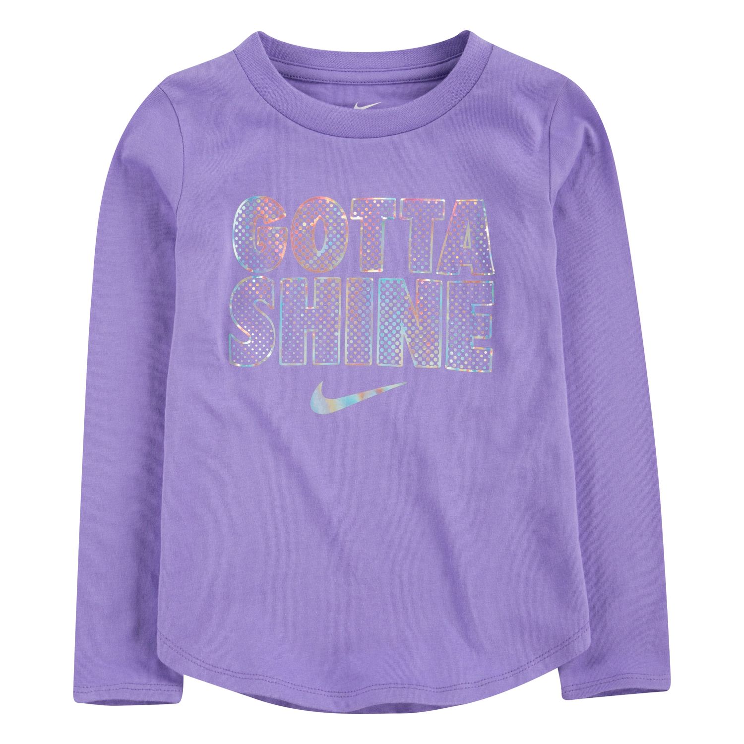 purple nike toddler shirt