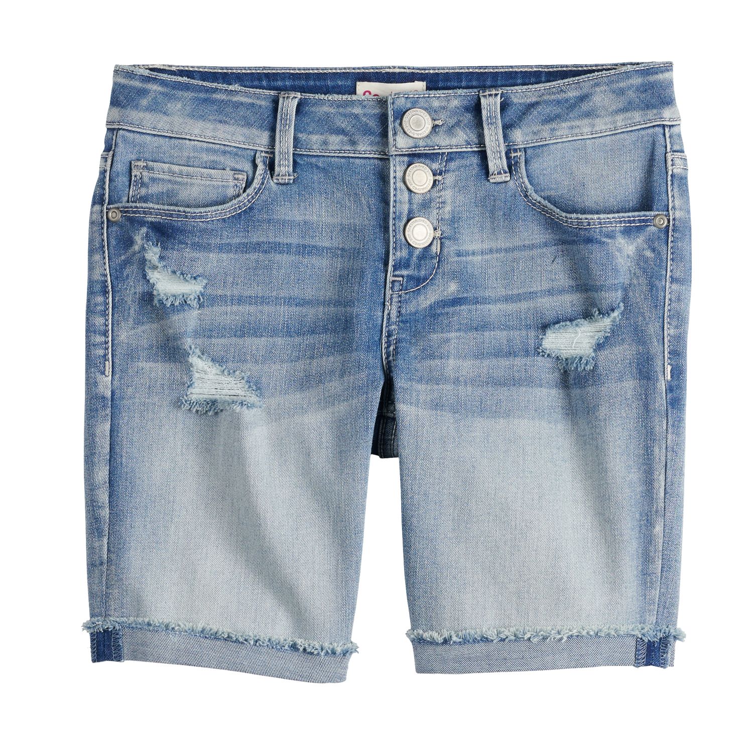 levi's distressed bermuda shorts