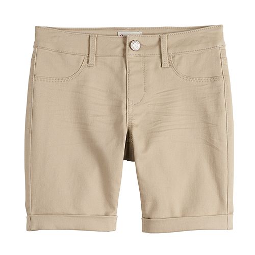 Girls 418 & Plus Size SO® Bermuda Jean Shorts