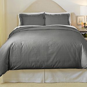 Pointhaven Derby Cotton Flannel Duvet Set Kohls