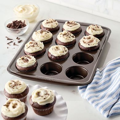 Circulon Nonstick Bakeware 12-Cup Muffin Pan