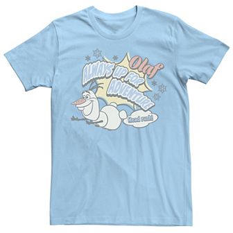 Men's Frozen Olaf Comic Pop Short Sleeve Tee