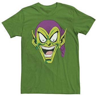 Men's Marvel Green Goblin Retro Grin Short Sleeve Tee