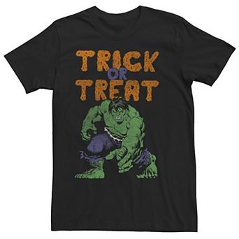 Men's Marvel Hulk Trick Or Treat Short Sleeve Tee
