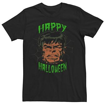 Men's Marvel Hulk Happy Halloween Short Sleeve Tee