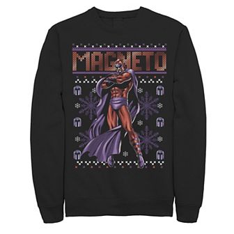 Men's Marvel Magneto Ugly Christmas Sweater Fleece