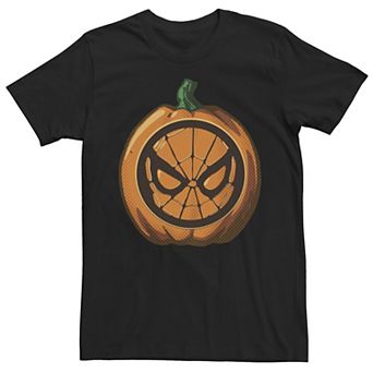 Men's Marvel Spider-Man Pumpkin Short Sleeve Tee