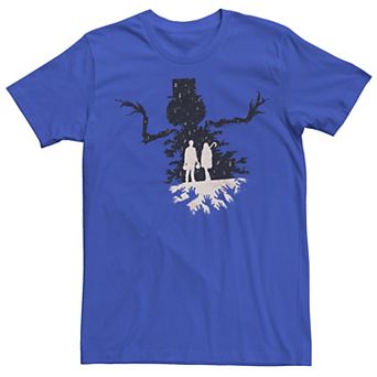 Men's Anna and the Apocalypse Snowman Silhouette Character Fill Tee