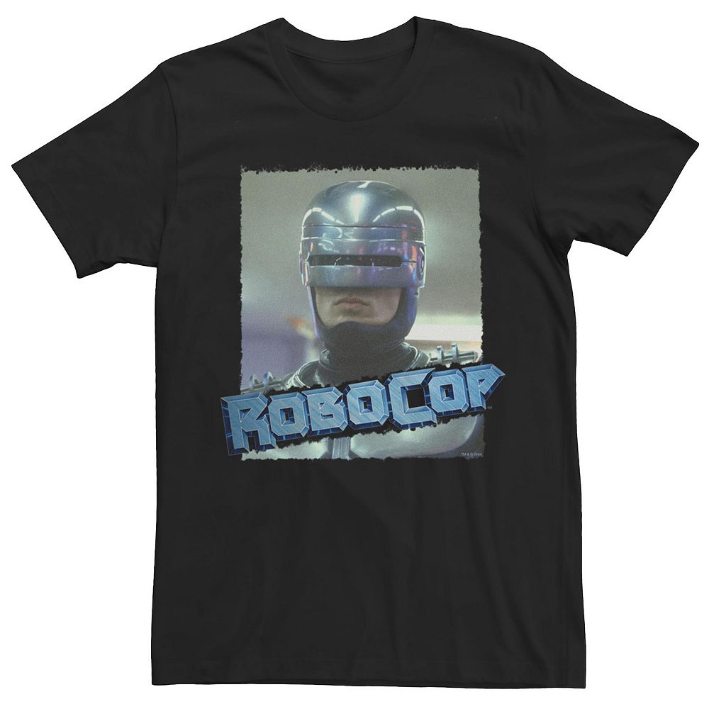 Men's Robocop Full Color Portrait Logo Tee