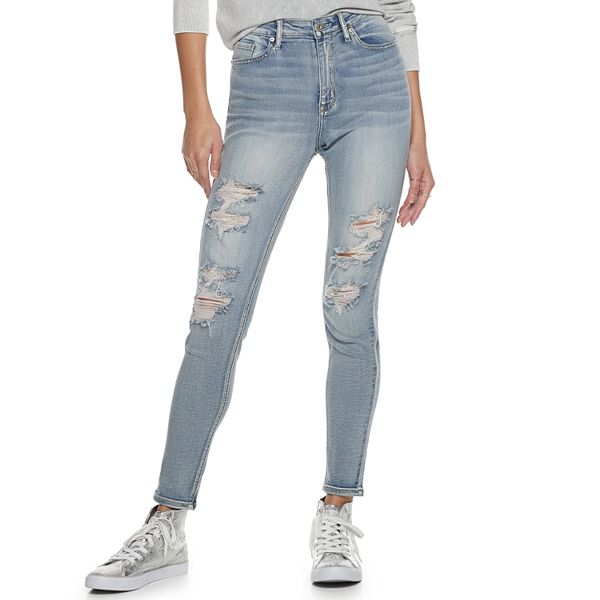 Juniors' American Rag High-Waisted Skinny Jeans