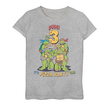 Girls' 7-16 Teenage Mutant Ninja Turtles 3rd Birthday Tee