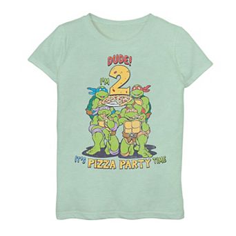 Girls' 7-16 Teenage Mutant Ninja Turtles 2nd Birthday Tee