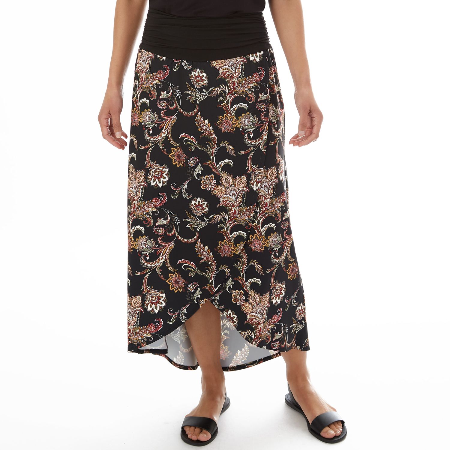 kohls maxi skirt petite