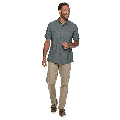 Men's Croft & Barrow® Relaxed-Fit Breathable Button-Down Shirt