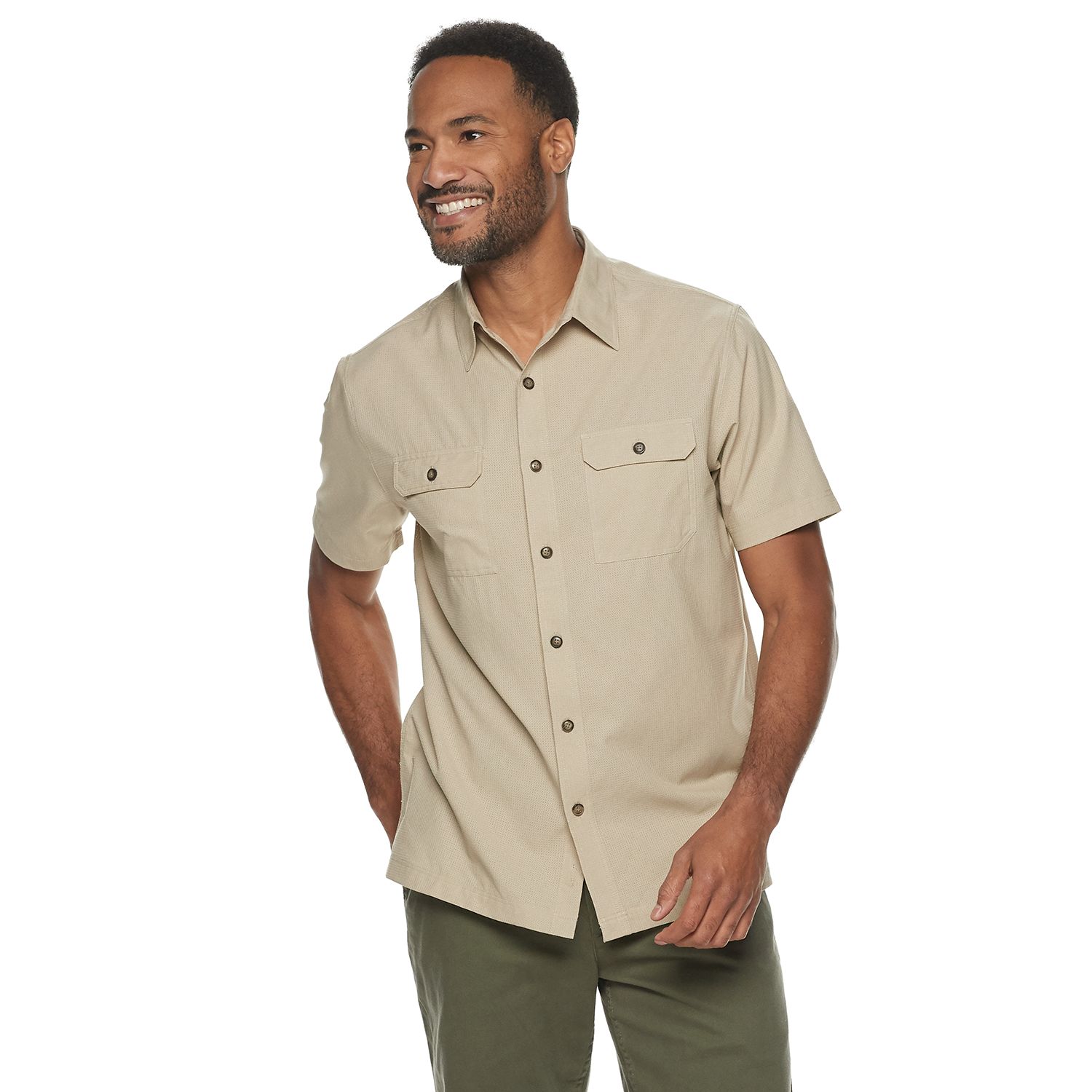 kohls mens casual shirts