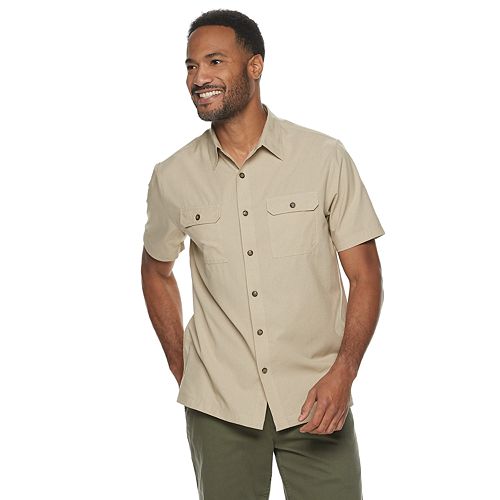 Men's Croft & Barrow® Relaxed-Fit Breathable Button-Down Shirt