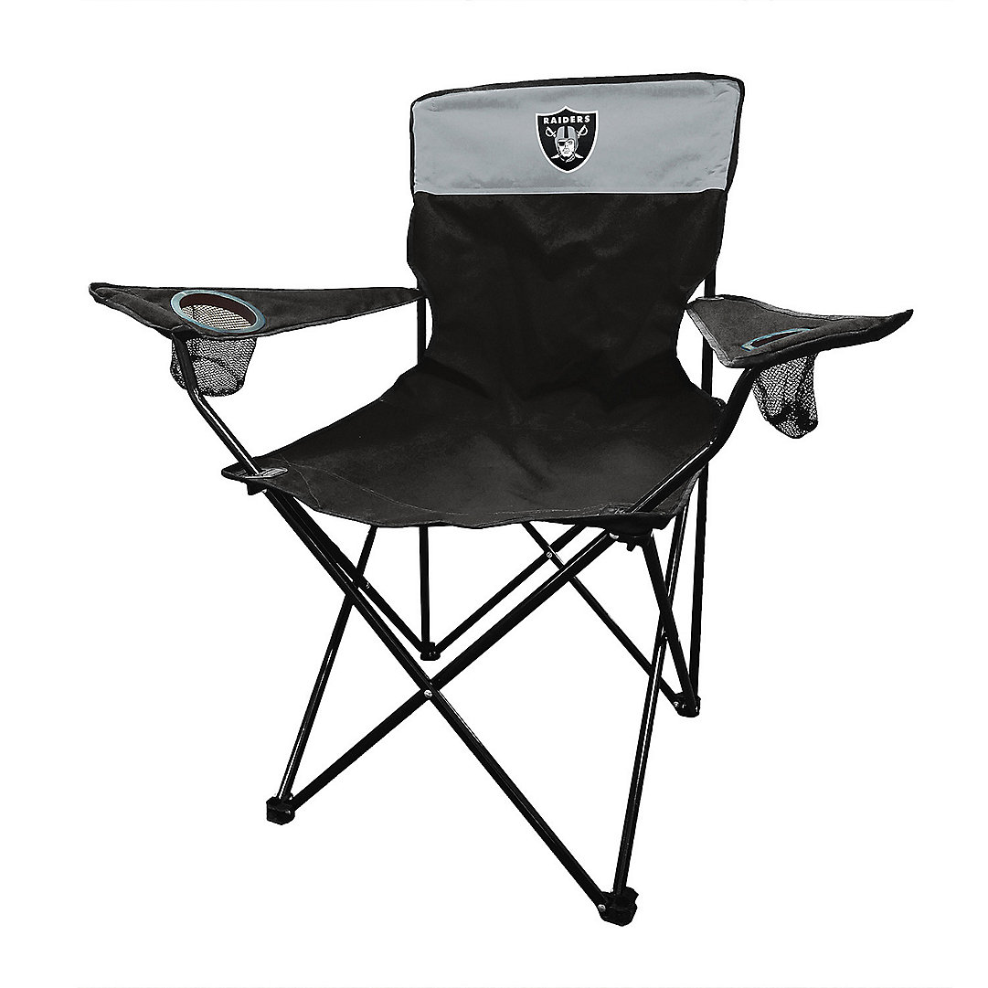 Oakland Raiders Legacy Folding Camping Chair Kohls