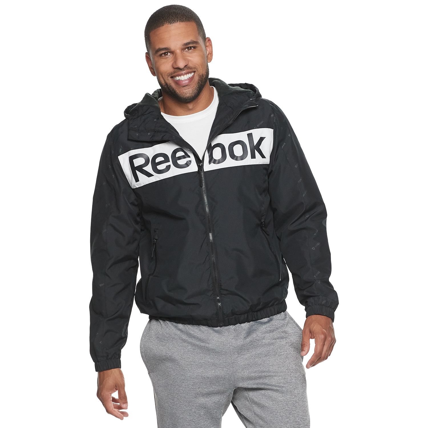 reebok midweight puffer jacket