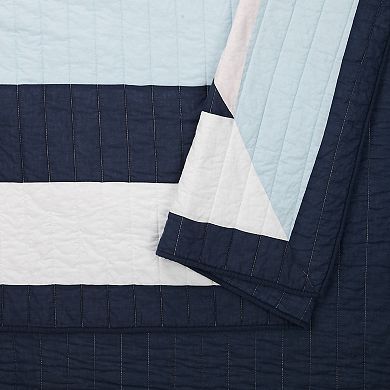 Makers Collective Ampersand Diamond Patchwork Quilt Set