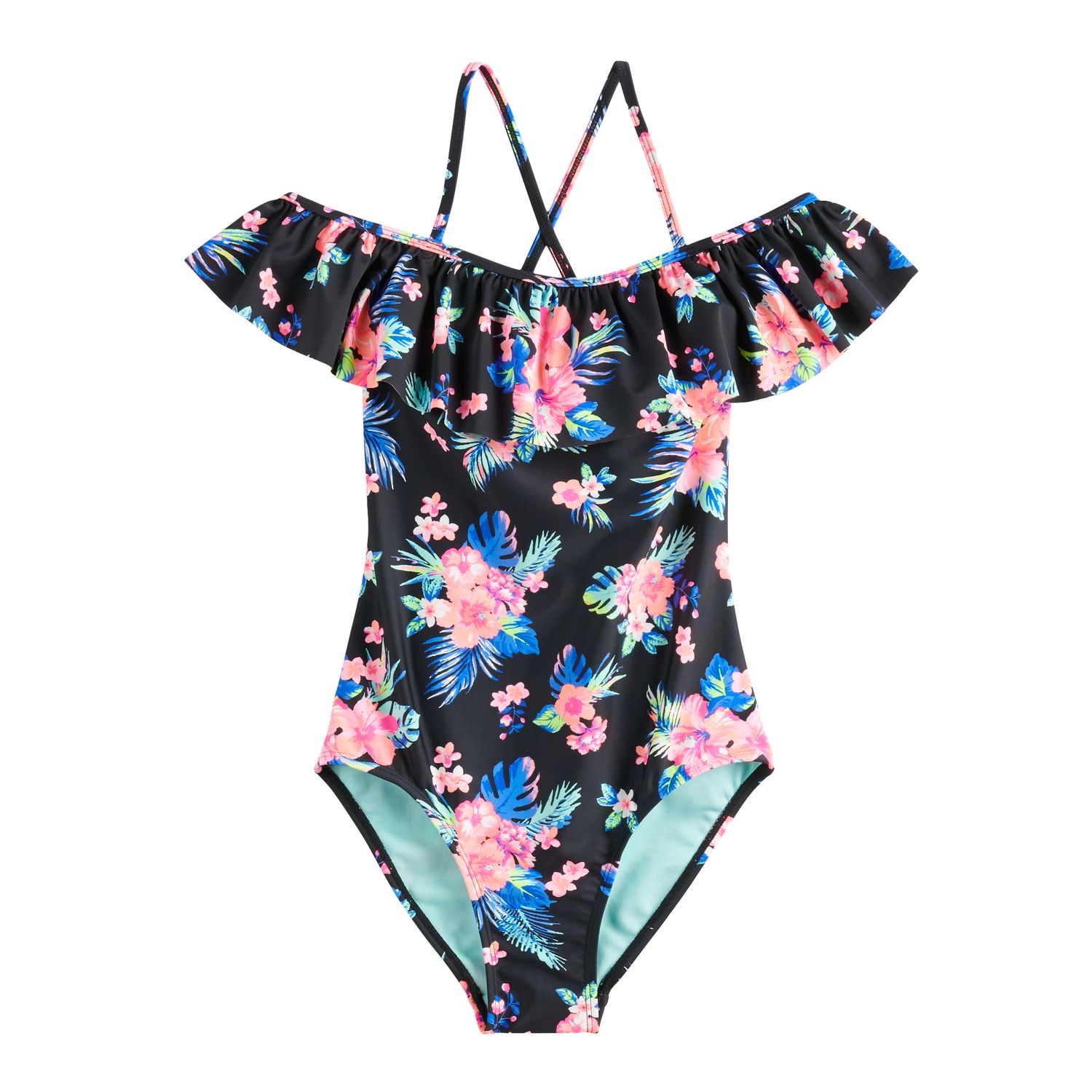 kohls 1 piece bathing suits