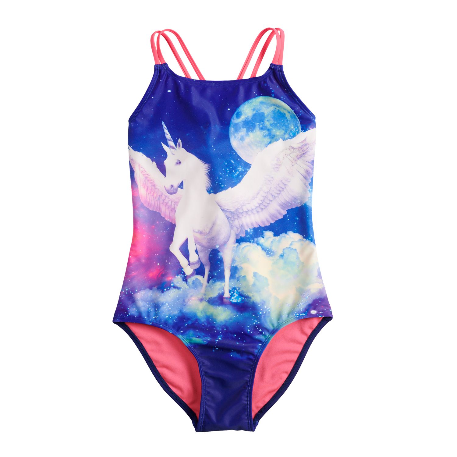 unicorn swimsuit size 8