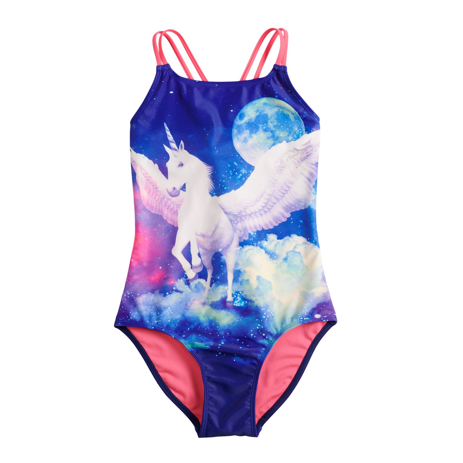 plus size unicorn swimsuit