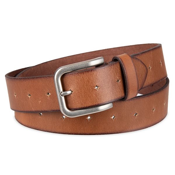 Men's damen + hastings Leather Casual Belt