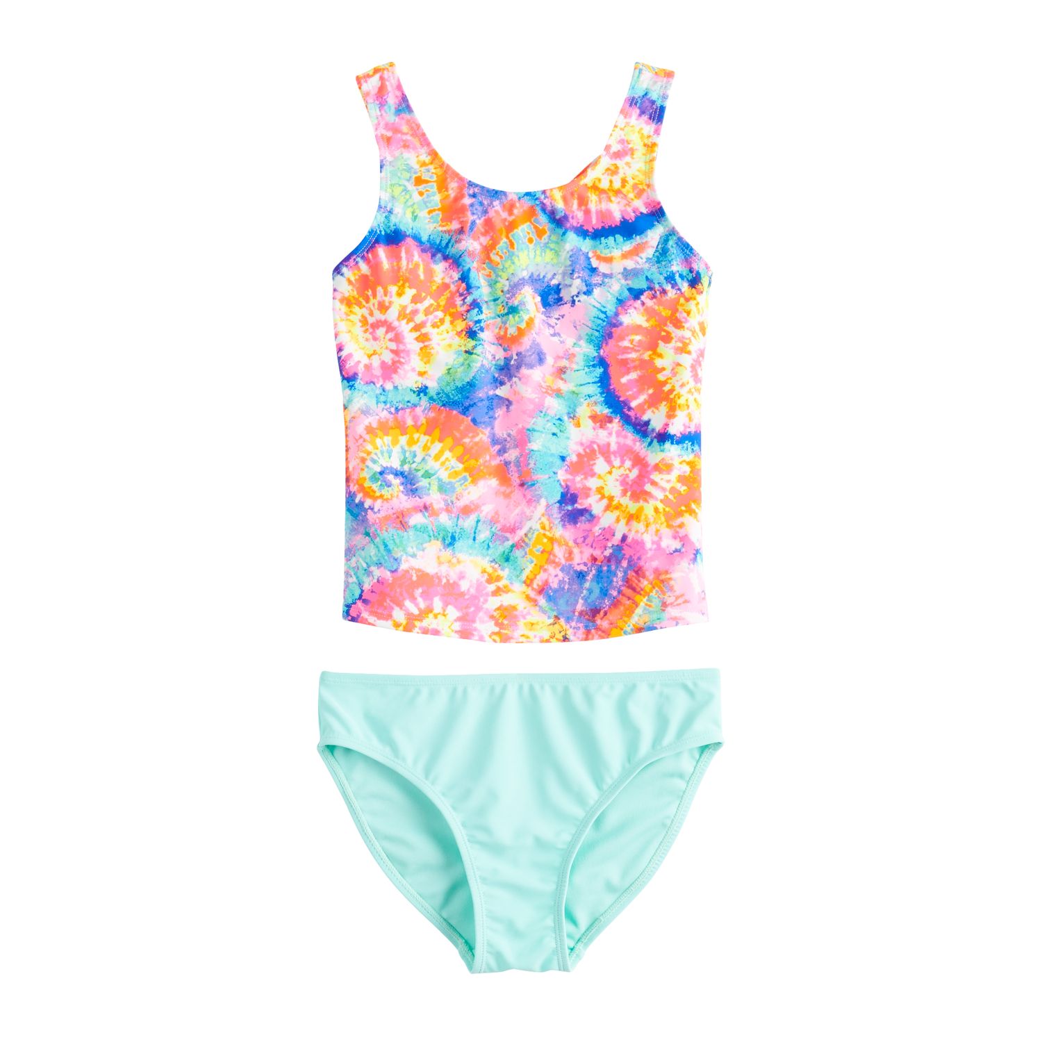 tie dye bathing suit plus size