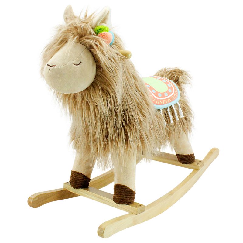 Animal Adventure Soft Landing Joyrides - Llama Character Rocker, Multicolor