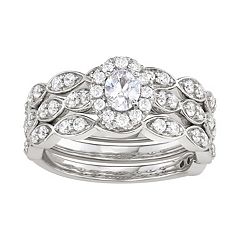 Simply Vera Vera Wang 14k White Gold 1 1/4 Carat T.W. Diamond