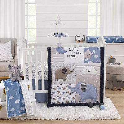 Carter's Elephant Crib Bedding Set
