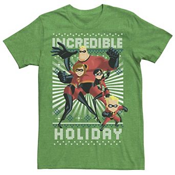 Men's Disney Pixar Incredibles Holiday Tee