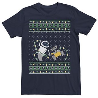 Disney / Pixar's WALL-E EVE Men's Ugly Christmas Sweater Tee