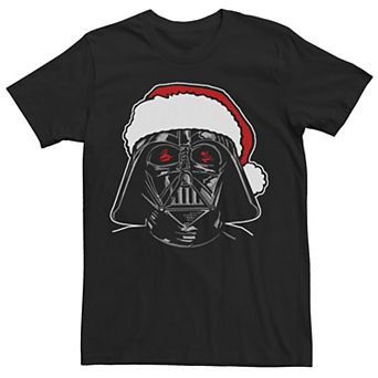 Men's Star Wars Santa Darth Vader Christmas Tee