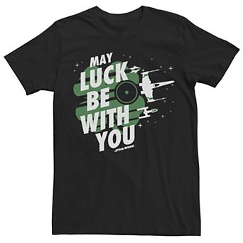 Men's Star Wars X-Wing May The Luck Be With You Tee