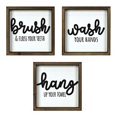 Wall Decor For Bathrooms Kohl S