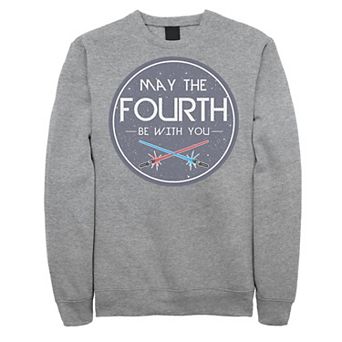 Men's Star Wars May The Fourth Be With You Crest Sweatshirt