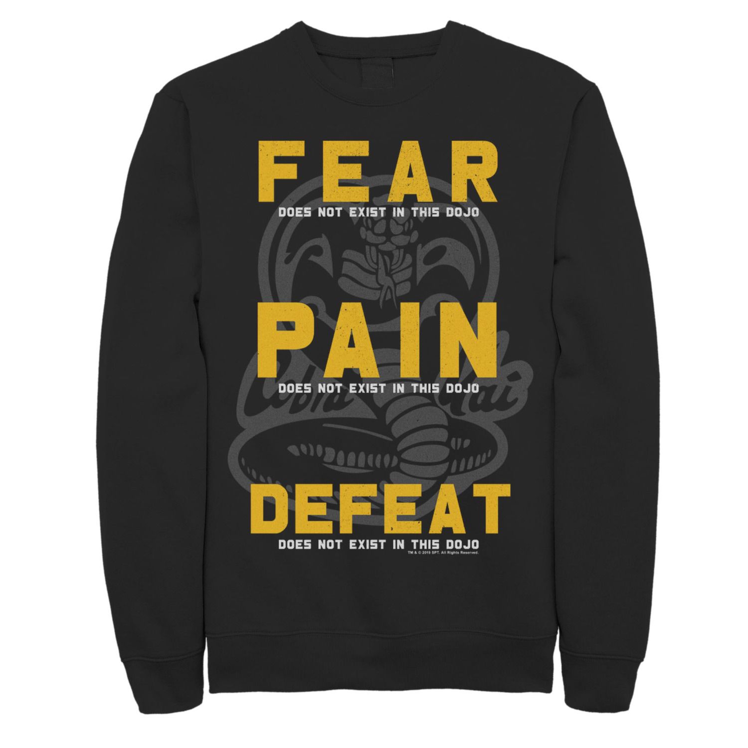 cobra kai hoodie sweatshirt