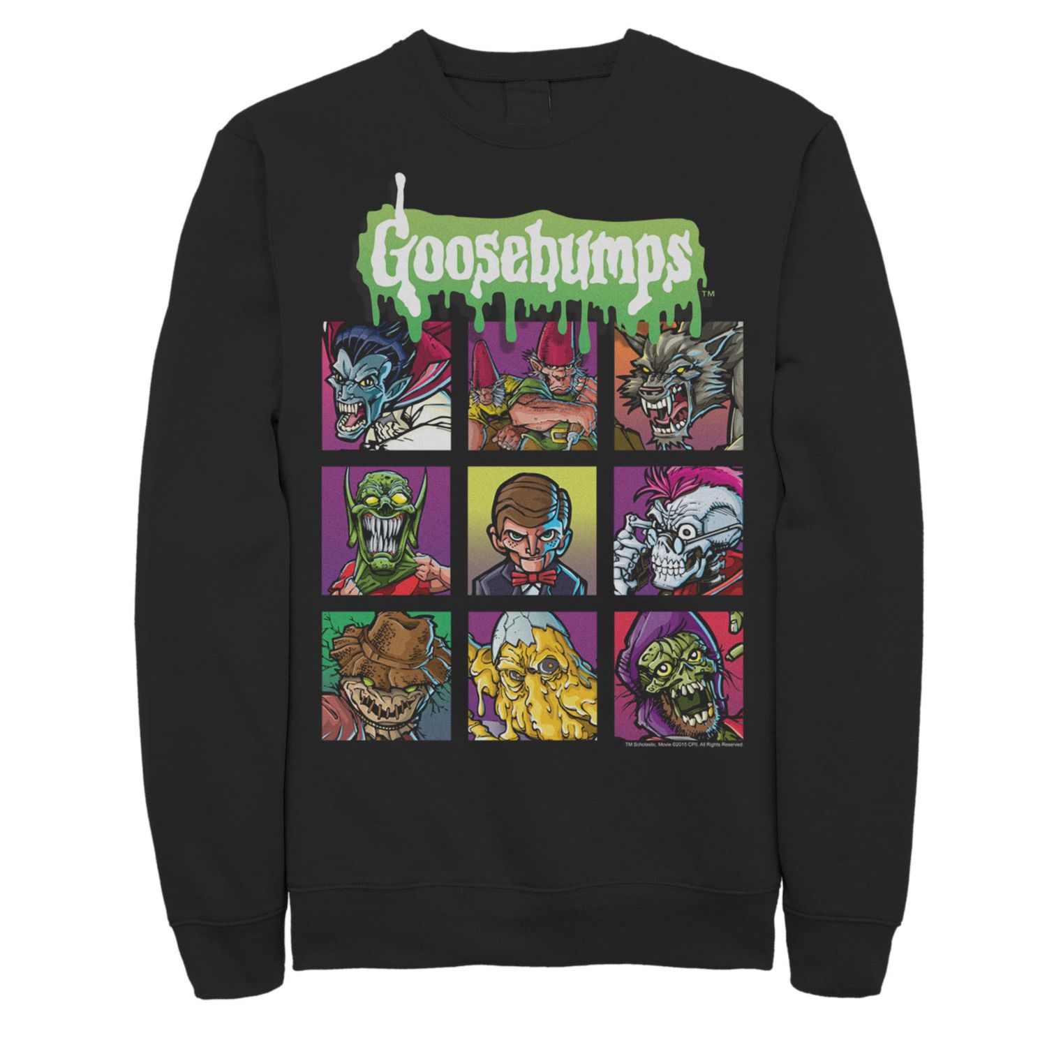 goosebumps sweater
