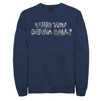 Men's Ghostbusters Who You Gonna Call Sweatshirt
