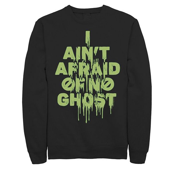 Men S Ghostbusters I Ain T Afraid Of No Ghosts Slime Drip Sweatshirt