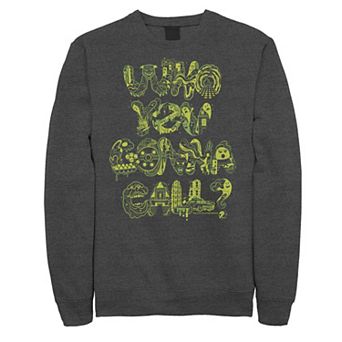 Men's Ghostbusters Who You Gonna Call Slime Text Sweatshirt