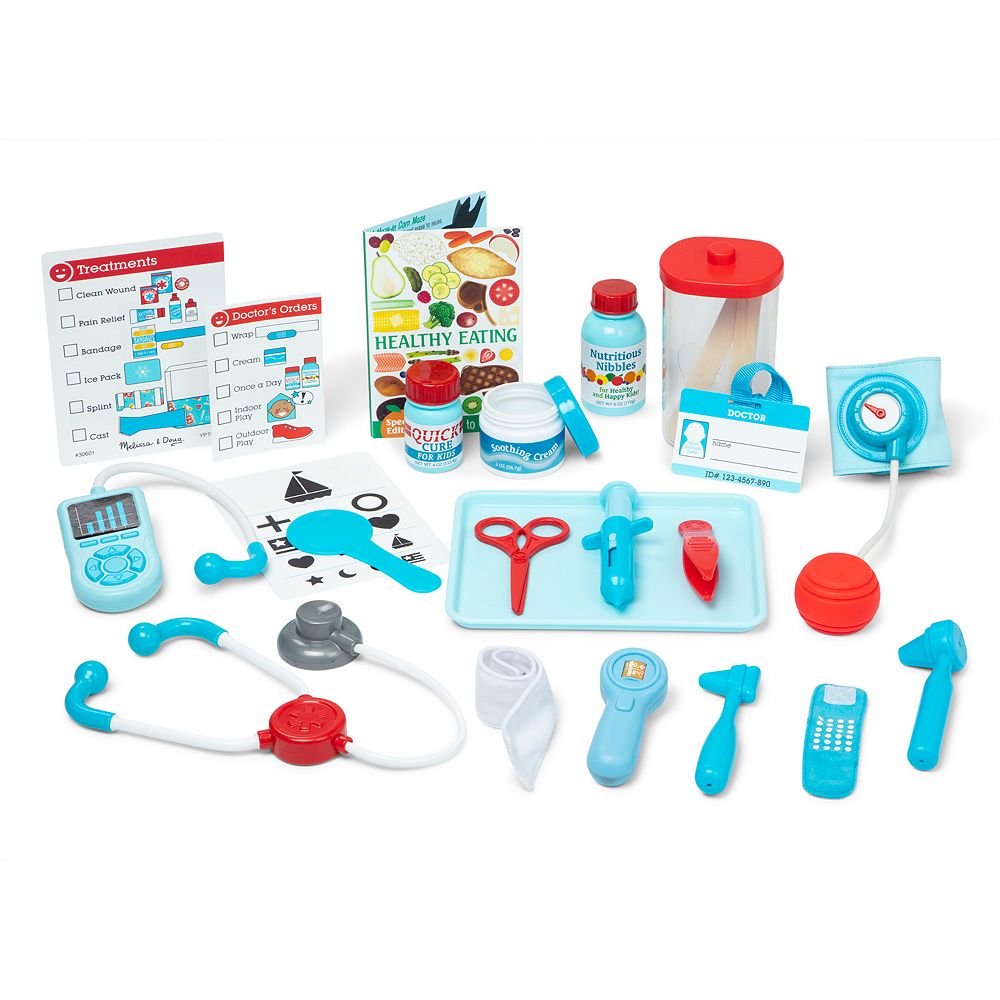 ドクターウィラードセット Melissa & Doug Get Well Doctor's Kit Play Set
