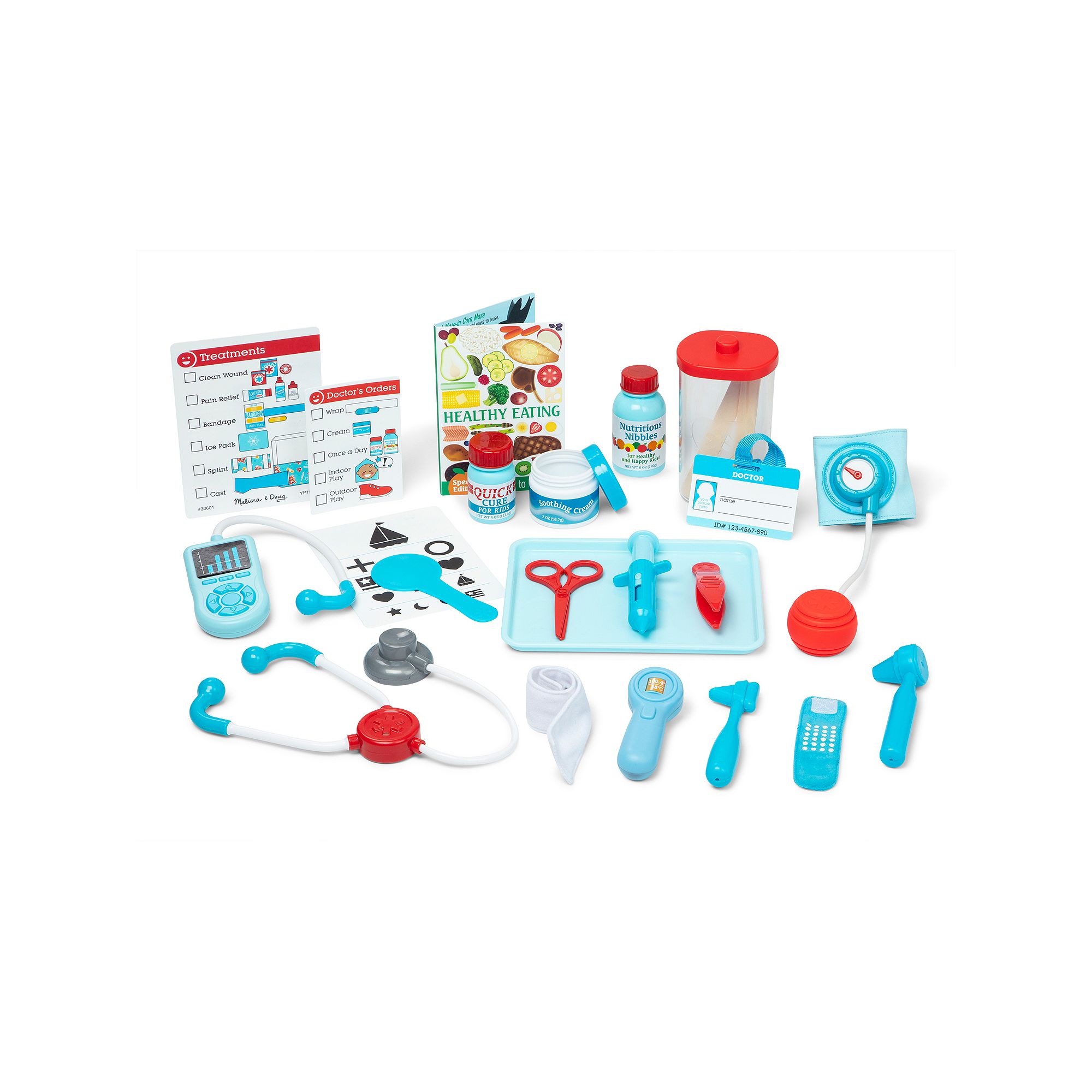 Melissa & Doug Get Well Doctors Kit Play Set, Multi