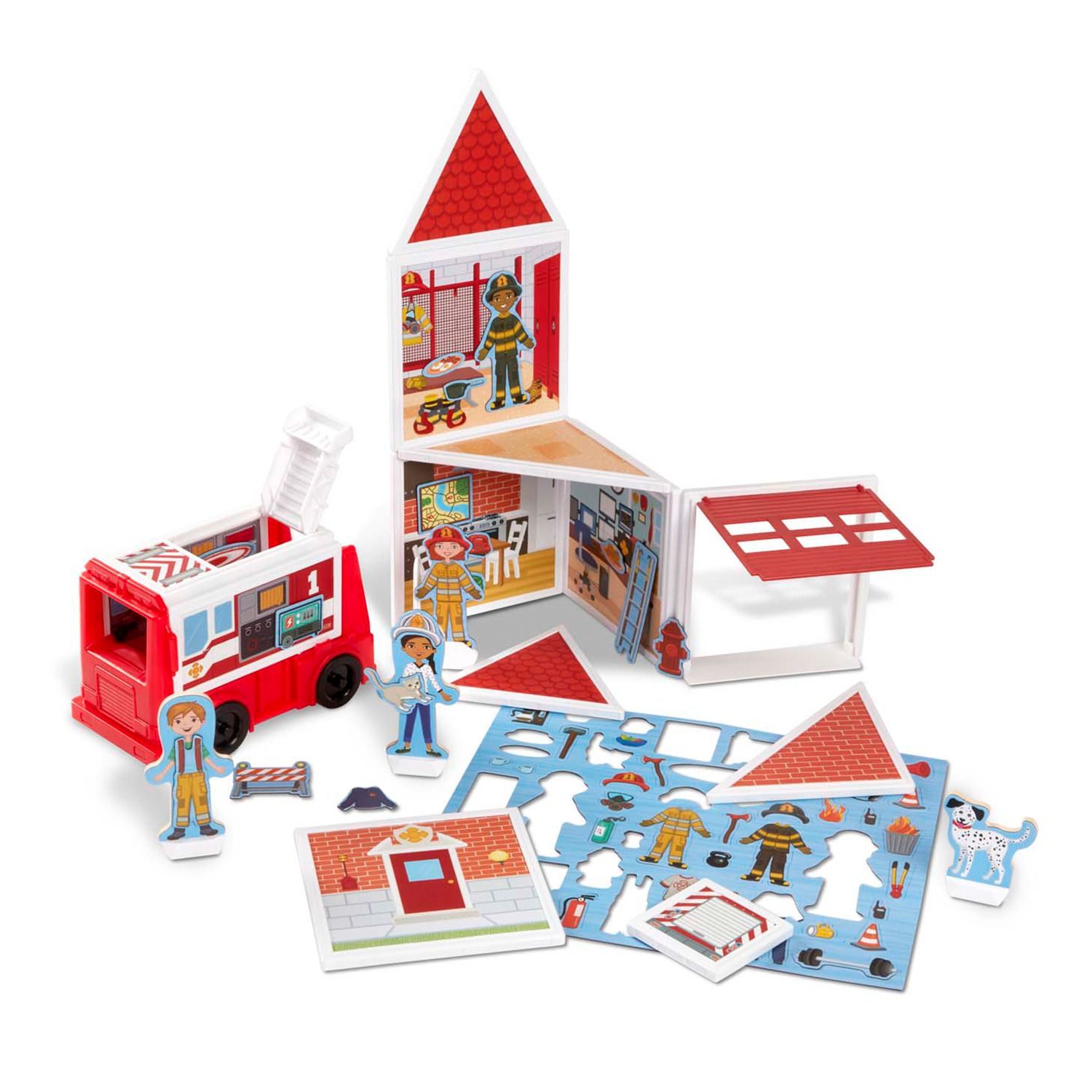 melissa and doug firehouse